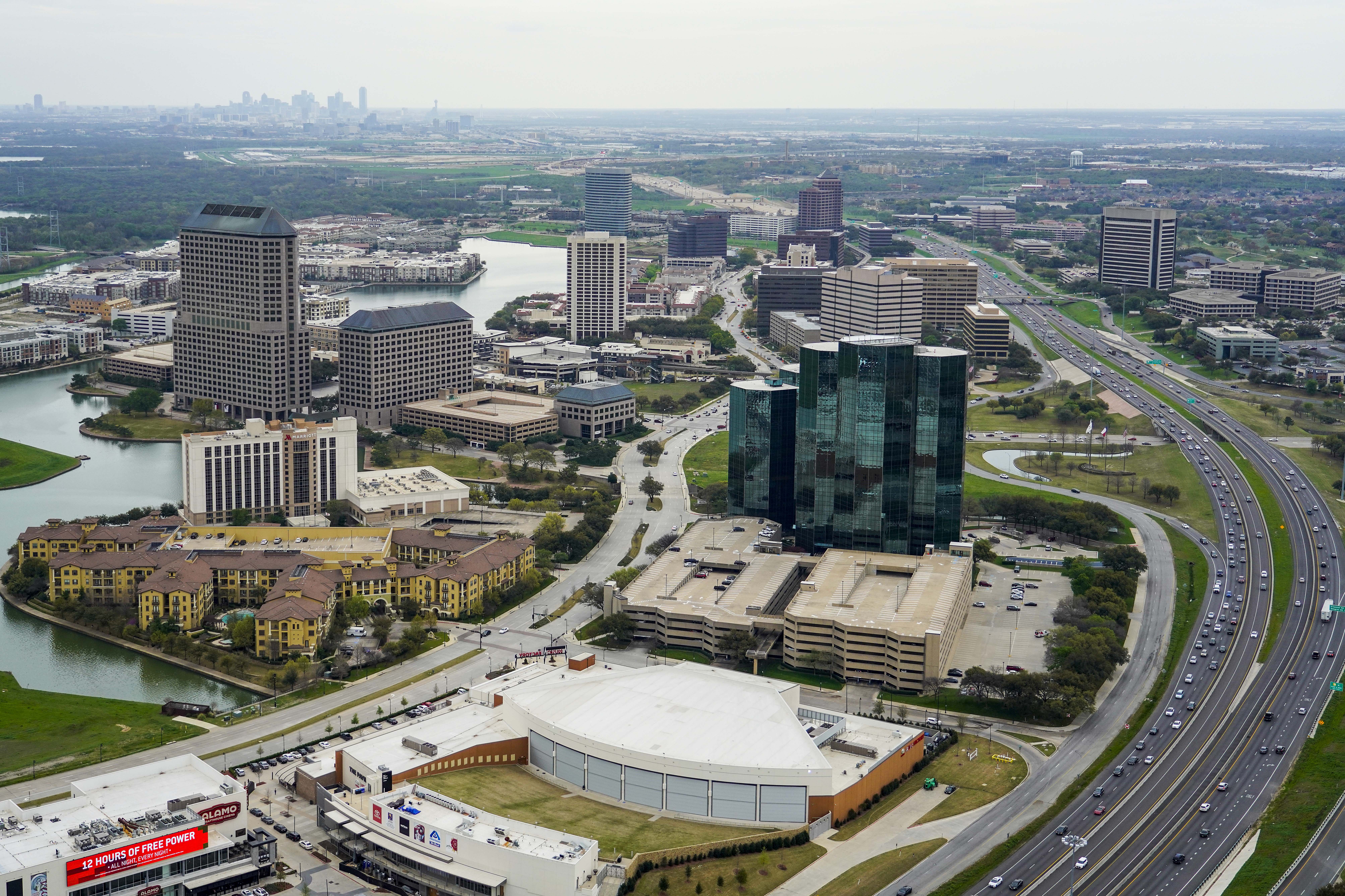Commercial artificial turf installation in Irving, TX