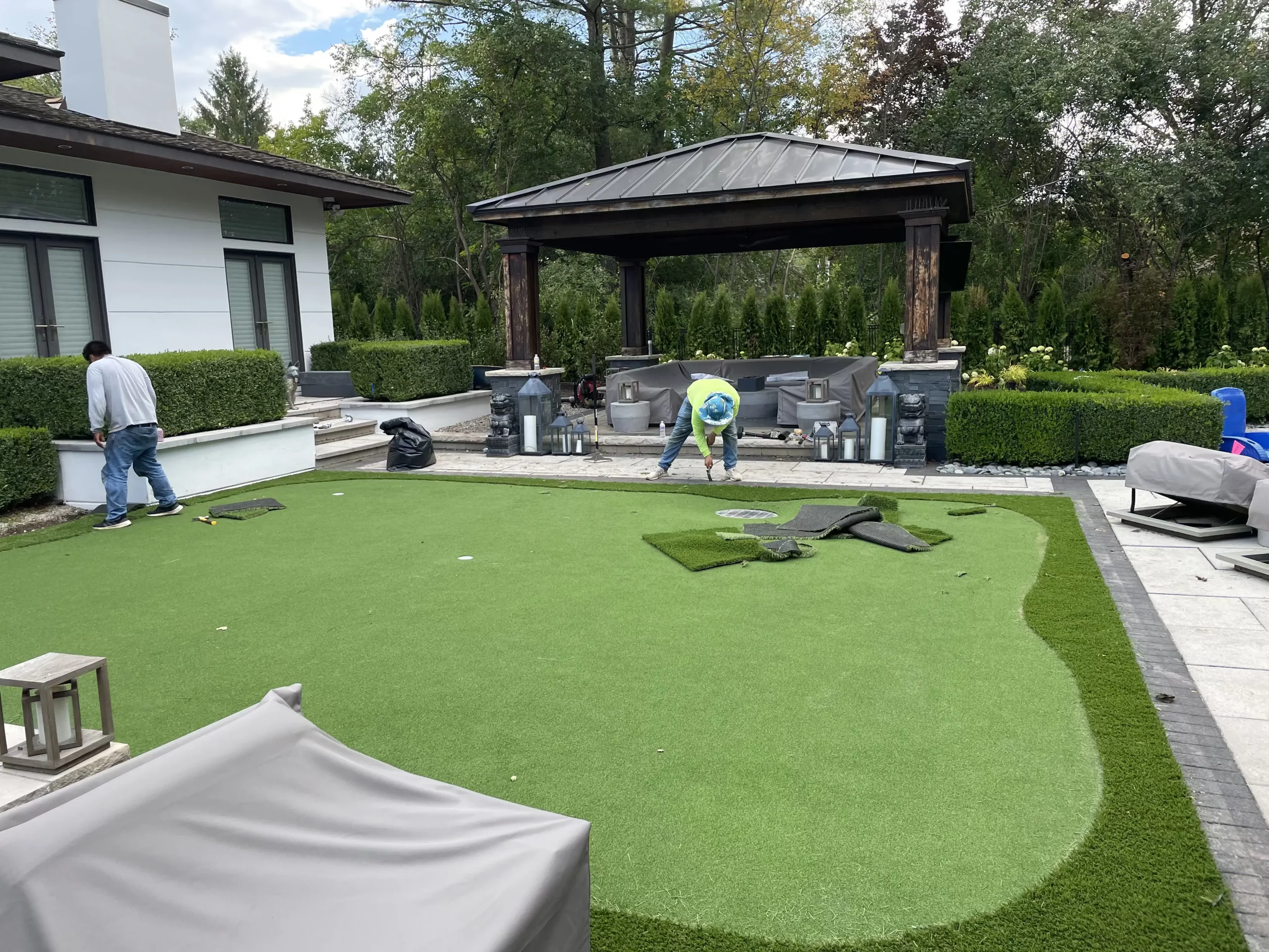 Artificial turf services in Irving, TX